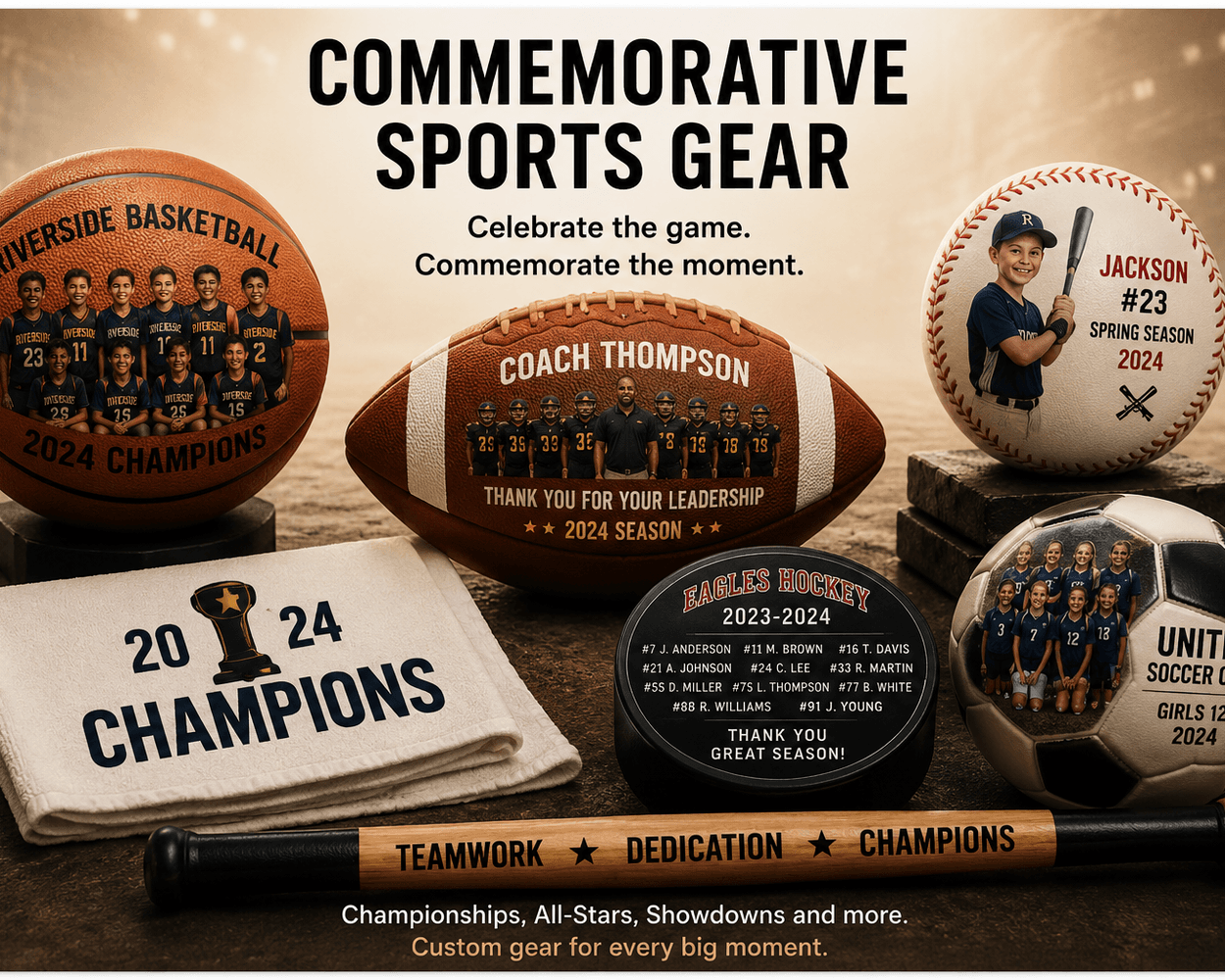 Commemorative Sports Gear